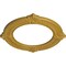 Ekena Millwork Benson Ceiling Medallion (Fits Canopies up to 8"), 13 1/8"OD x 8"ID x 5/8"P, Iridescent Gold CM13BNIGS - alternate 2